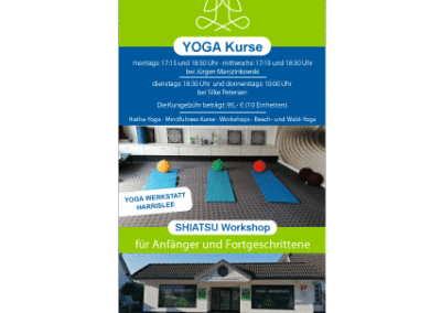 Flyer Yoga courses